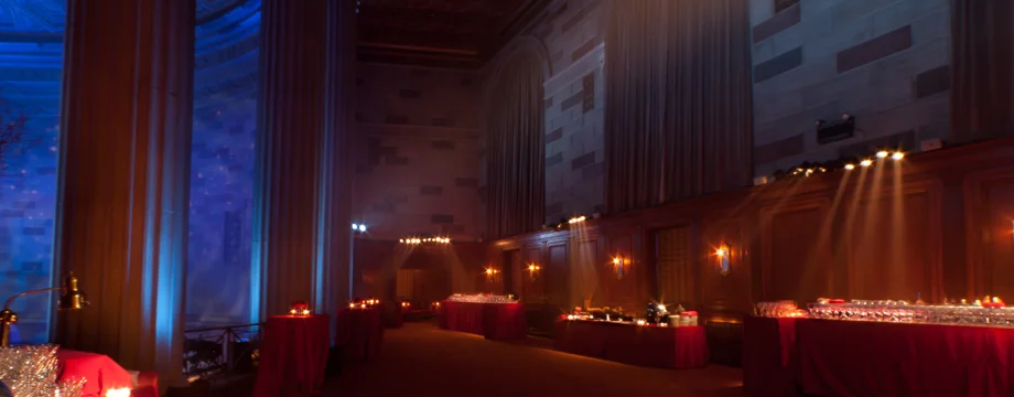 Mezzanine level overlooking the Grand Ballroom